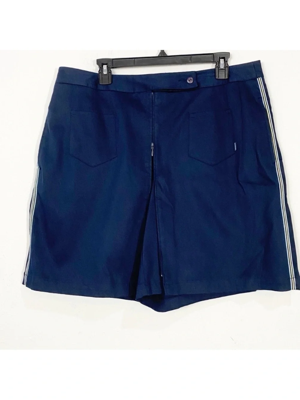 LIZGOLF Liz Claiborne Skort Navy Blue Size 18 Skirt Golf Preppy Country Club